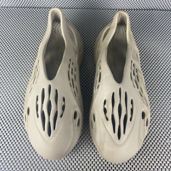Adidas Yeezy Foam Runner Shoes Mens 12 Stone Saget Slip On Casual Athletic main image 13